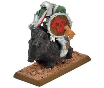 ORCS AND GOBLINS Warboss Mounted #1 Fantasy