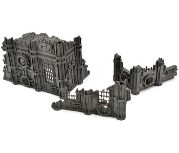 SCENERY Ruins #4 WELL PAINTED Warhammer 40K