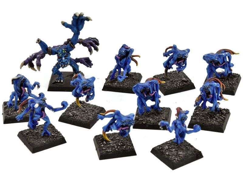 Games Workshop CHAOS DAEMONS 10 Blue Horrors #1 METAL Classic Fantasy