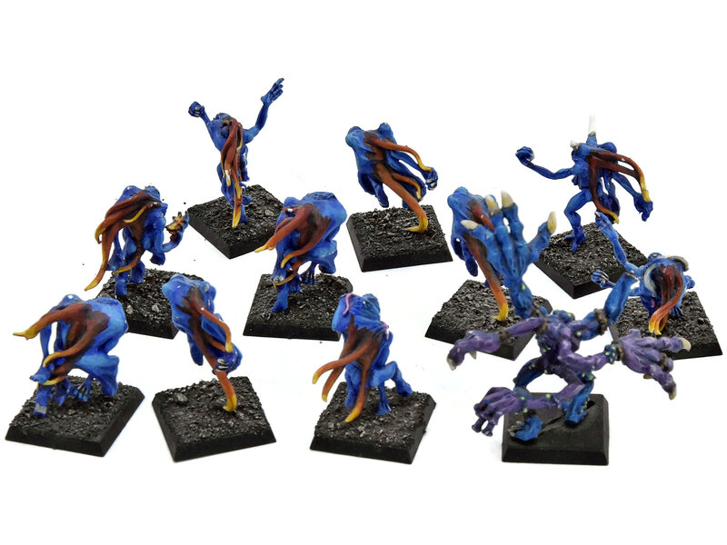 Games Workshop CHAOS DAEMONS 10 Blue Horrors #1 METAL Classic Fantasy