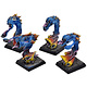 CHAOS DAEMONS 4 Flamers #1 METAL Classic Fantasy