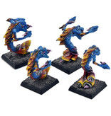Games Workshop CHAOS DAEMONS 4 Flamers #1 METAL Classic Fantasy