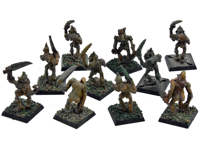 Games Workshop CHAOS DAEMONS 10 Plaguebearers #2 METAL Classic Fantasy