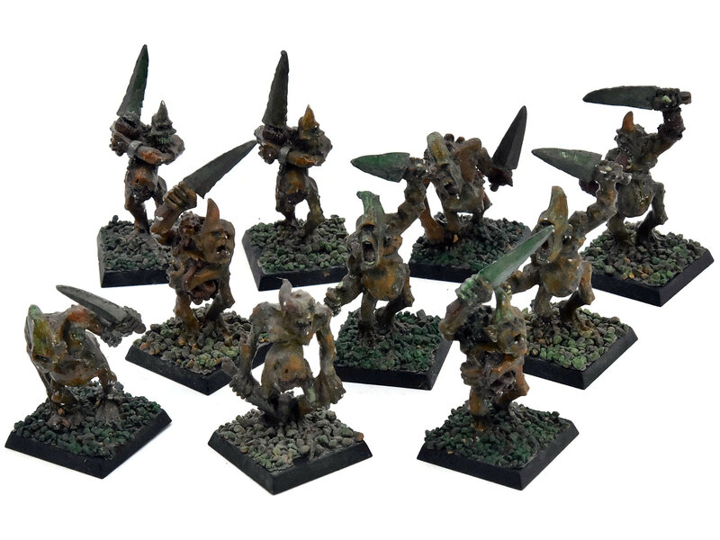 Games Workshop CHAOS DAEMONS 10 Plaguebearers #1 METAL Classic Fantasy