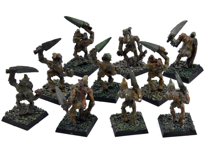 Games Workshop CHAOS DAEMONS 10 Plaguebearers #1 METAL Classic Fantasy