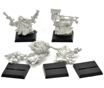 DWARFS 4 Dwarf Engineers #1 METAL Fantasy