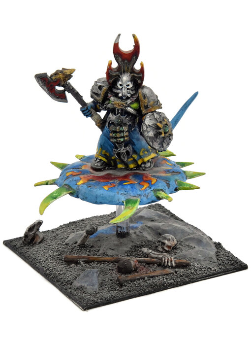 TZEENTCH Sorcerer on Disc of Tzeentch #1 METAL Converted Fantasy