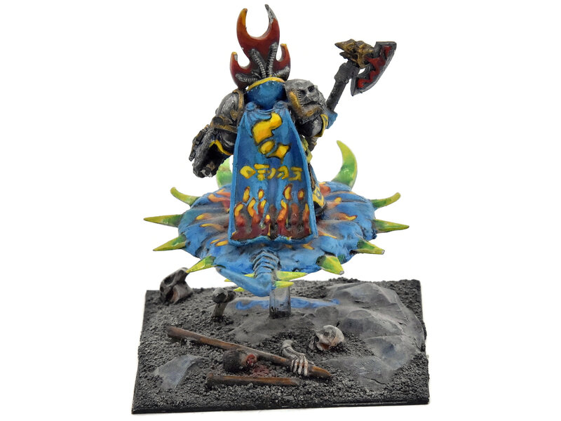 Games Workshop TZEENTCH Sorcerer on Disc of Tzeentch #1 METAL Converted Fantasy