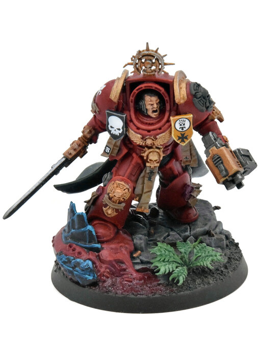 SPACE MARINES Captain in Terminator Armour #1 WELL PAINTED 40K
