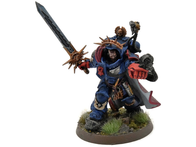 Games Workshop SPACE MARINES Captain in Gravis Armour #1 Warhammer 40K