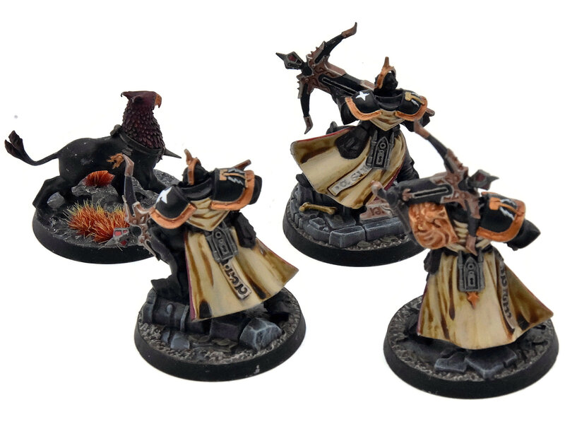 Games Workshop STORMCAST ETERNALS 3 Castigators with Gryph-Hounds #1 WELL PAINTED Sigmar