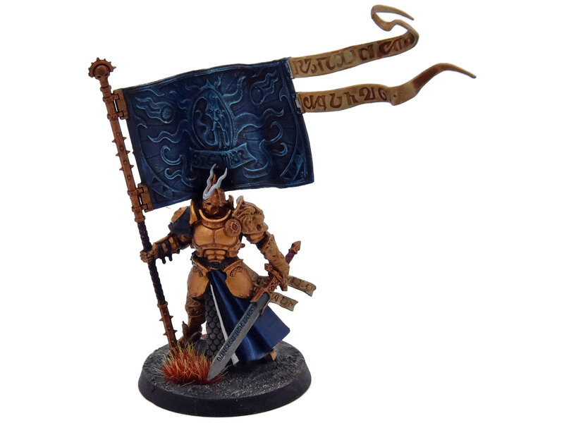 Games Workshop STORMCAST ETERNALS Knight Vexillor #1 Warhammer Sigmar WELL PAINTED