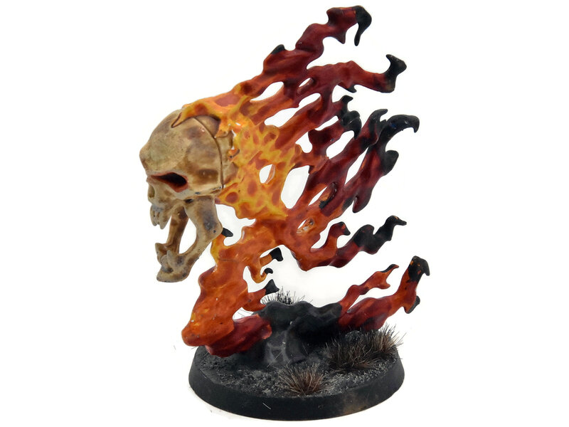 Games Workshop ENDLESS SPELLS Burning Head #1 WELL PAINTED Warhammer Sigmar
