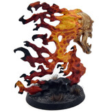 Games Workshop ENDLESS SPELLS Burning Head #1 WELL PAINTED Warhammer Sigmar