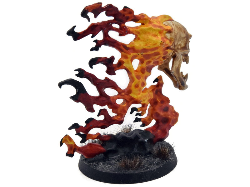 Games Workshop ENDLESS SPELLS Burning Head #1 WELL PAINTED Warhammer Sigmar