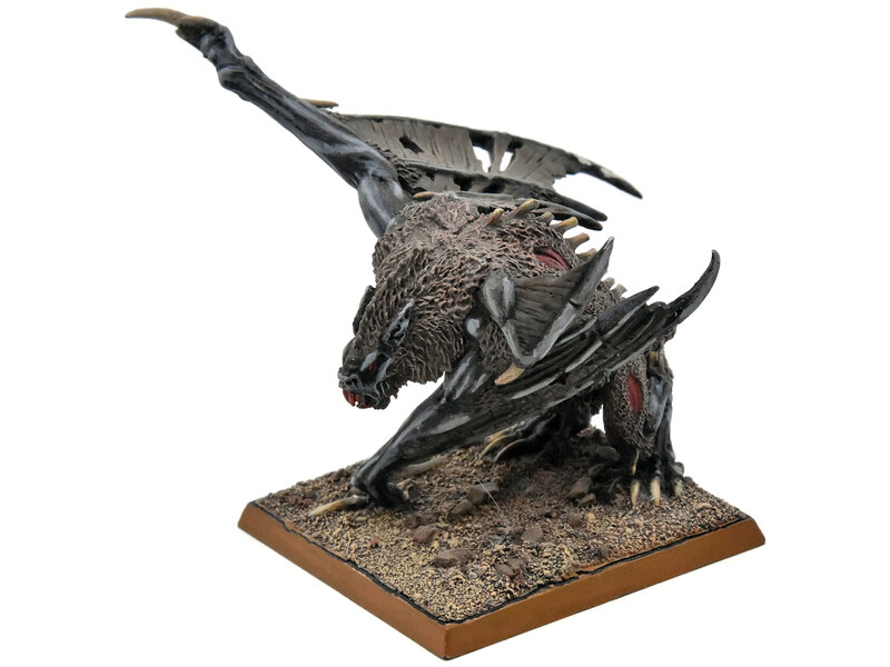 Games Workshop VAMPIRE COUNTS Varghulf Courtier #1 WELL PAINTED METAL Fantasy