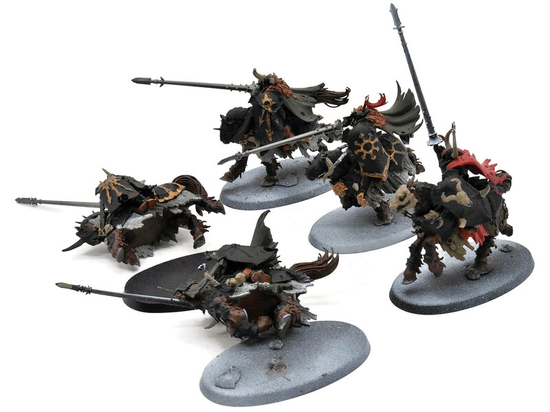Games Workshop SLAVES TO DARKNESS 5 chaos knights #1 Warhammer Sigmar