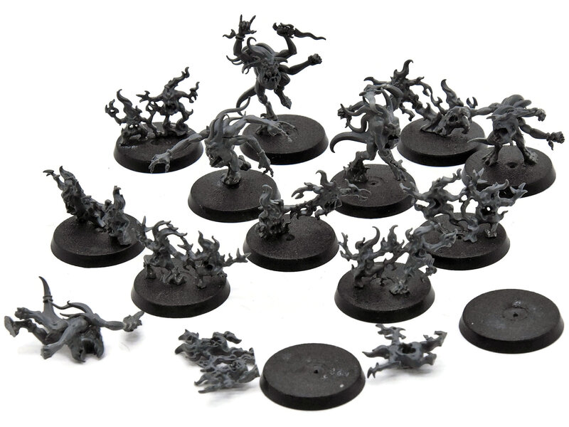 Games Workshop CHAOS DAEMONS 5 Blue Horrors + 8 Brimstone Horrors #1 Warhammer 40K SSigmar
