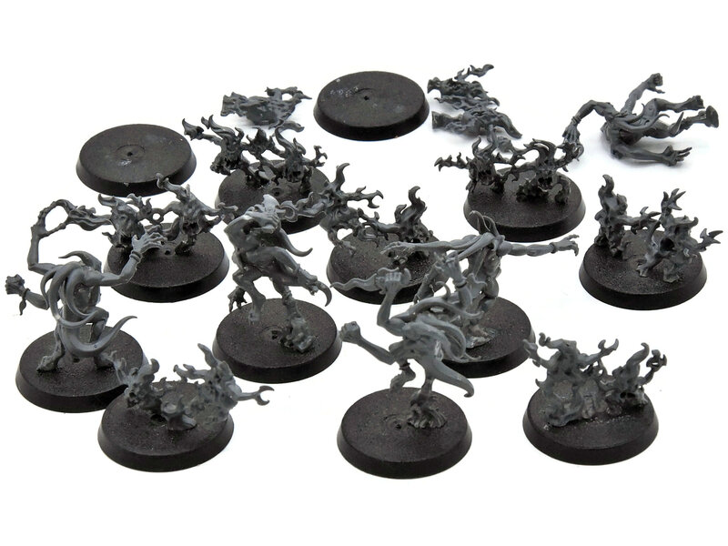 Games Workshop CHAOS DAEMONS 5 Blue Horrors + 8 Brimstone Horrors #1 Warhammer 40K SSigmar