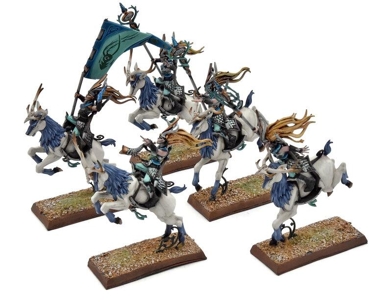 Games Workshop WOOD ELVES 5 Sisters Of The Thorn #1 PRO PAINTED Warhammer Fantasy