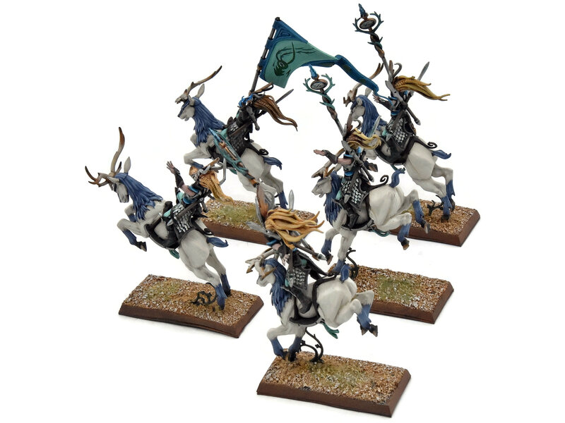 Games Workshop WOOD ELVES 5 Sisters Of The Thorn #1 PRO PAINTED Warhammer Fantasy