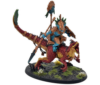 SERAPHON Saurus Scar Veteran On Aggradon #1 PRO PAINTED Warhammer Sigmar