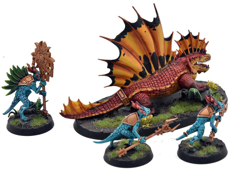 Games Workshop SERAPHON Spawn Of Chotec #1 PRO PAINTED Warhammer Sigmar