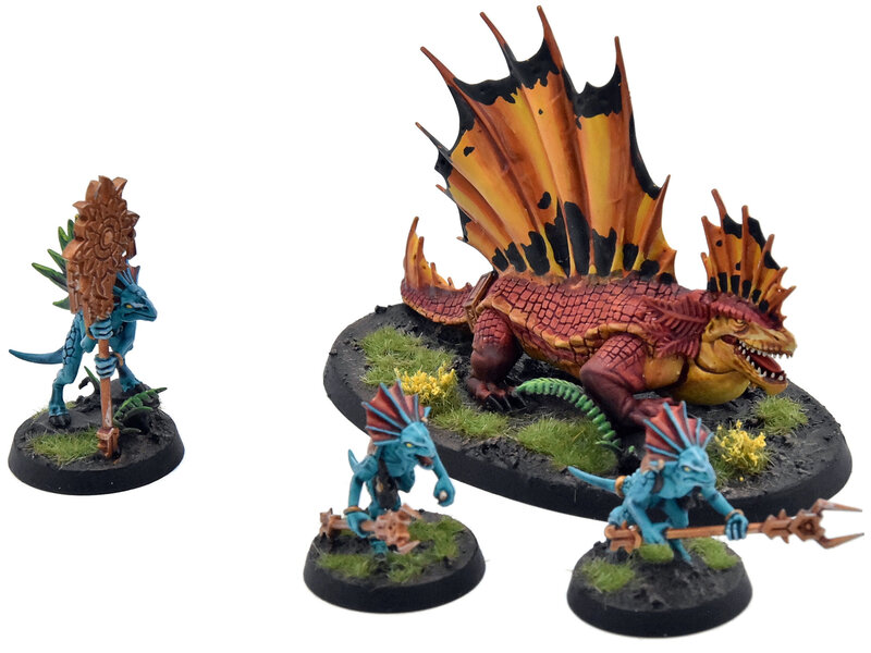 Games Workshop SERAPHON Spawn Of Chotec #1 PRO PAINTED Warhammer Sigmar