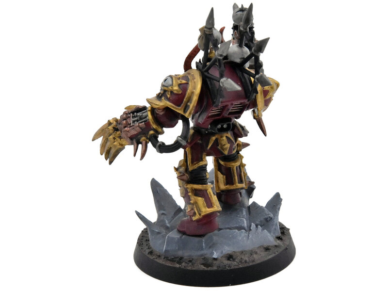 Games Workshop CHAOS SPACE MARINES Chaos Lord In Terminator Armour #1 WELL PAINTED 40K
