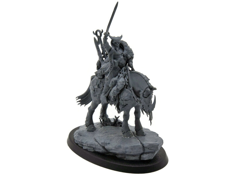 Games Workshop SLAVES TO DARKNESS Darkoath Chieftain on warsteed #1 Warhammer Sigmar