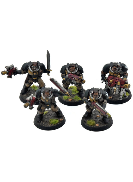 DARK ANGELS 5 Scout Marines #1 WELL PAINTED Warhammer 40K