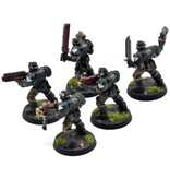 Games Workshop DARK ANGELS 5 Scout Marines #1 WELL PAINTED Warhammer 40K
