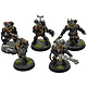 ASTRA MILITARUM 5 tempestus scions #1 WELL PAINTED Warhammer 40K