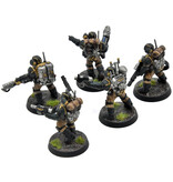 Games Workshop ASTRA MILITARUM 5 tempestus scions #1 WELL PAINTED Warhammer 40K