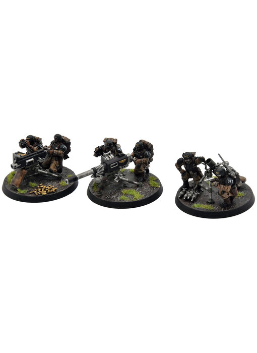 ASTRA MILITARUM 3 Heavy weapon Squad #1 PRO PAINTED Warhammer 40K