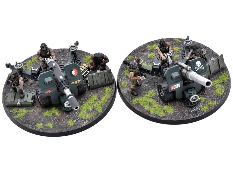 Games Workshop ASTRA MILITARUM 2 Field Ordnance Battery #1 PRO PAINTED Warhammer 40K