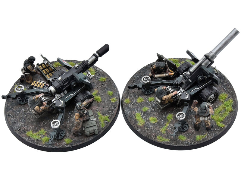 Games Workshop ASTRA MILITARUM 2 Field Ordnance Battery #1 PRO PAINTED Warhammer 40K