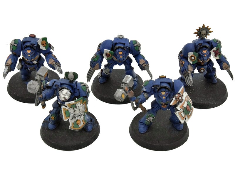 Games Workshop SPACE MARINES 5 Assault Terminators #1 Warhammer 40K