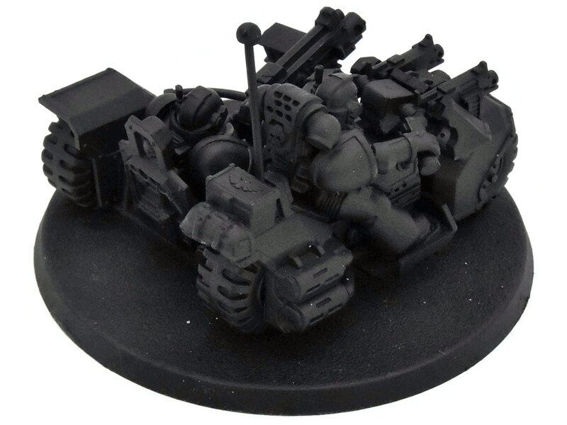 Games Workshop SPACE MARINES Attack Bike #1 Warhammer 40K