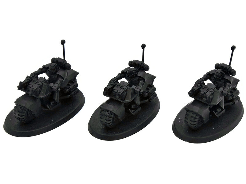 Games Workshop SPACE MARINES 3 Bikes Bikers #1 Warhammer 40K