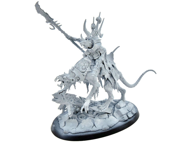 Games Workshop SKAVEN Clawlord on Gnaw-Beast #1 Warhammer Sigmar
