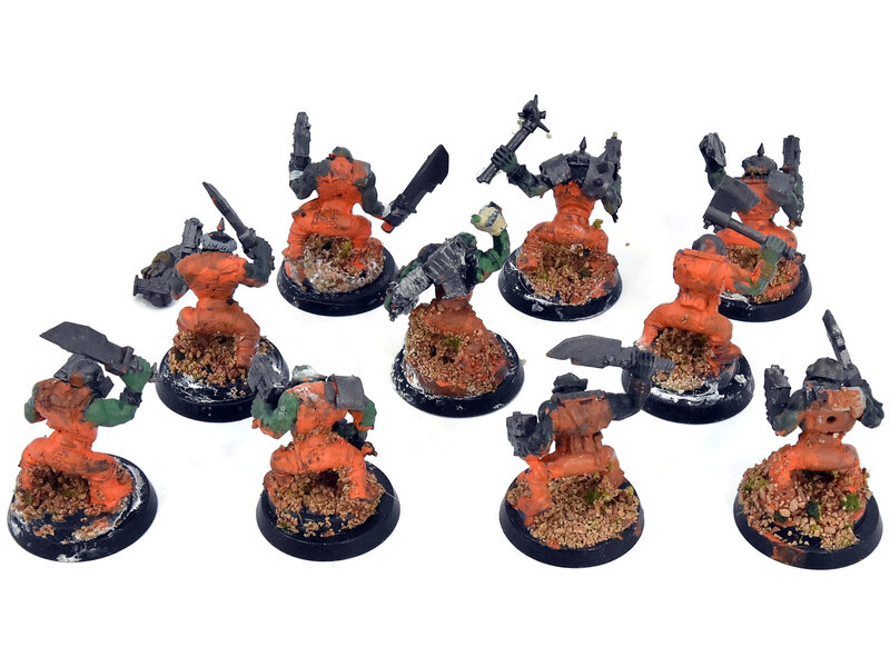 Games Workshop ORKS 10 Boyz #4 Warhammer 40K