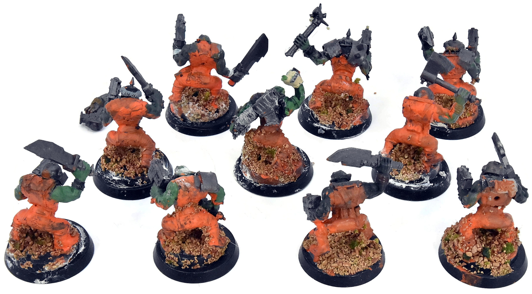 ORKS 10 Boyz #4 Warhammer 40K