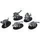CHAOS DAEMONS 5 Flesh Hounds #4 Warhammer 40K Bad Condition
