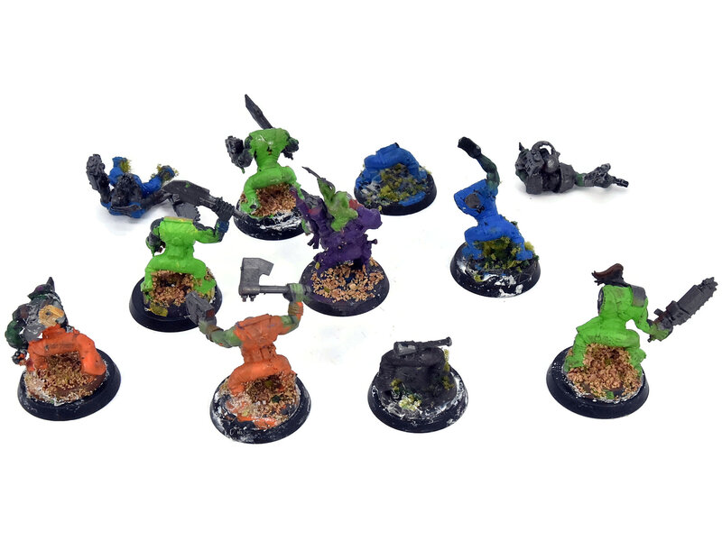 Games Workshop ORKS 10 Boyz #11 Warhammer 40K Missing Bits