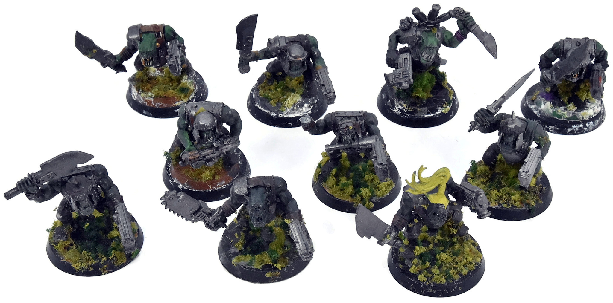 ORKS 10 Boyz #6 Warhammer 40K missing bits