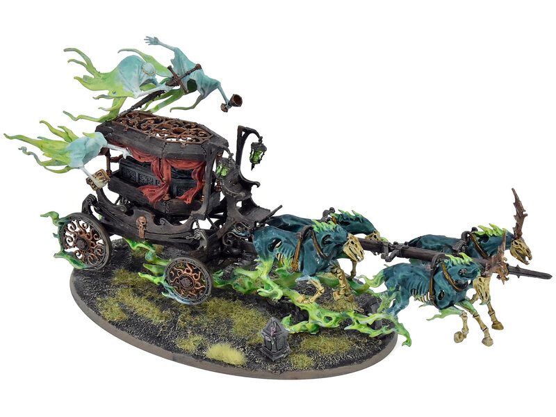 Games Workshop NIGHTHAUNT Black Coach #1 WELL PAINTED Warhammer Sigmar