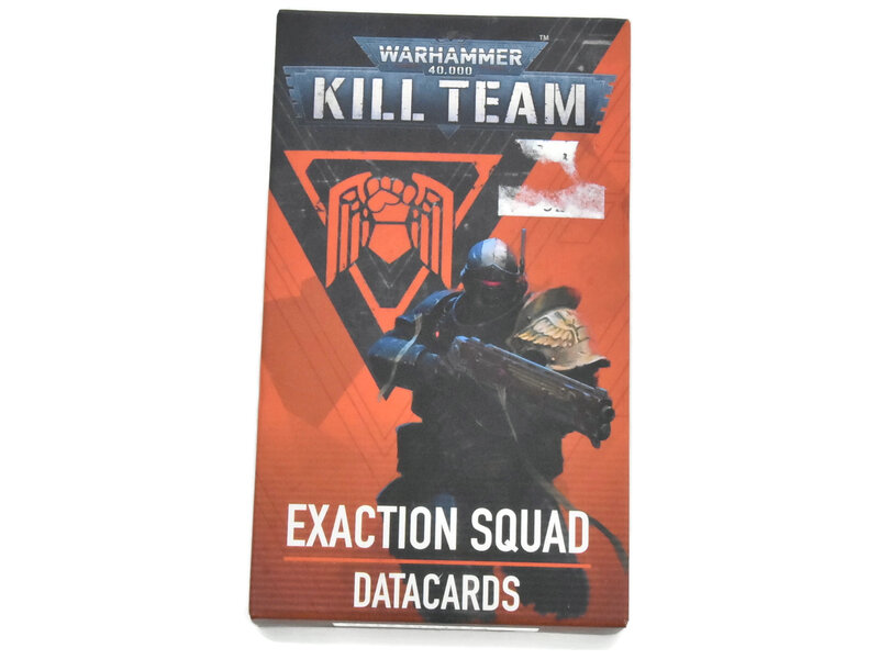 Games Workshop KILL TEAM Exaction Squad Datacards