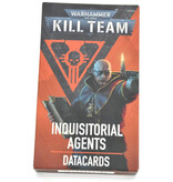 Games Workshop KILL TEAM Inquisitoral Agents Datacards