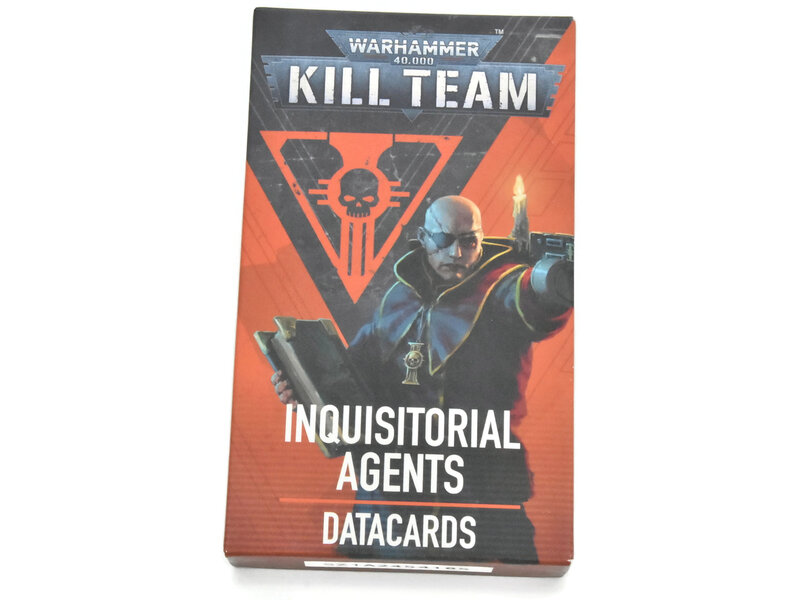 Games Workshop KILL TEAM Inquisitoral Agents Datacards